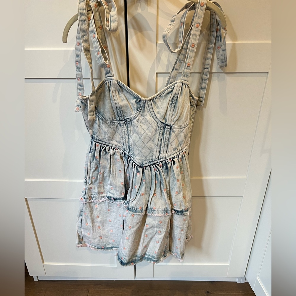 Loveshackfancy dorna sleeveless mini dress